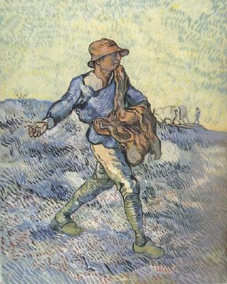 Vincent Van Gogh The Sower (nn04) Sweden oil painting art